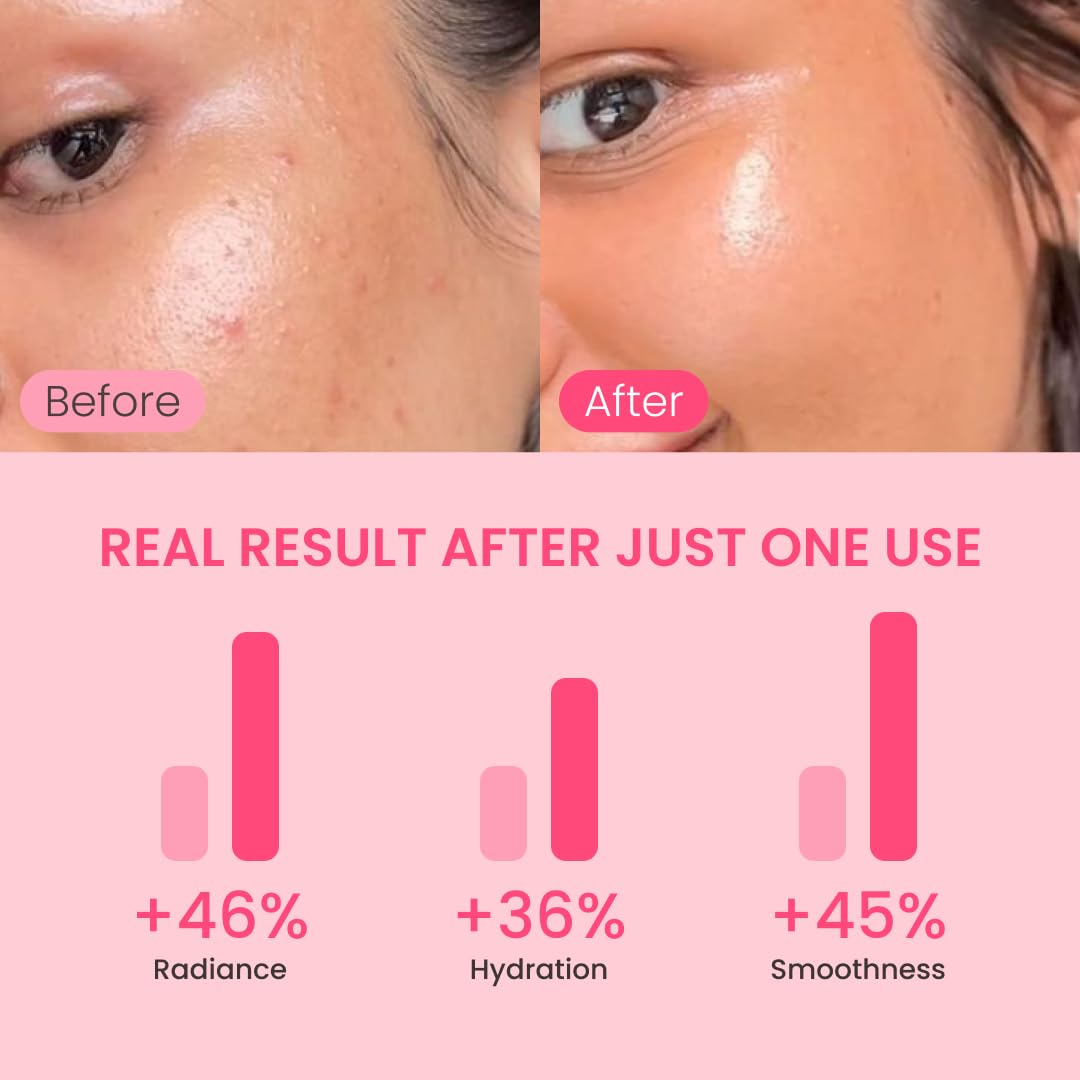 QUIA Collagen Jelly Cream texture melting into skin for non-greasy hydration.