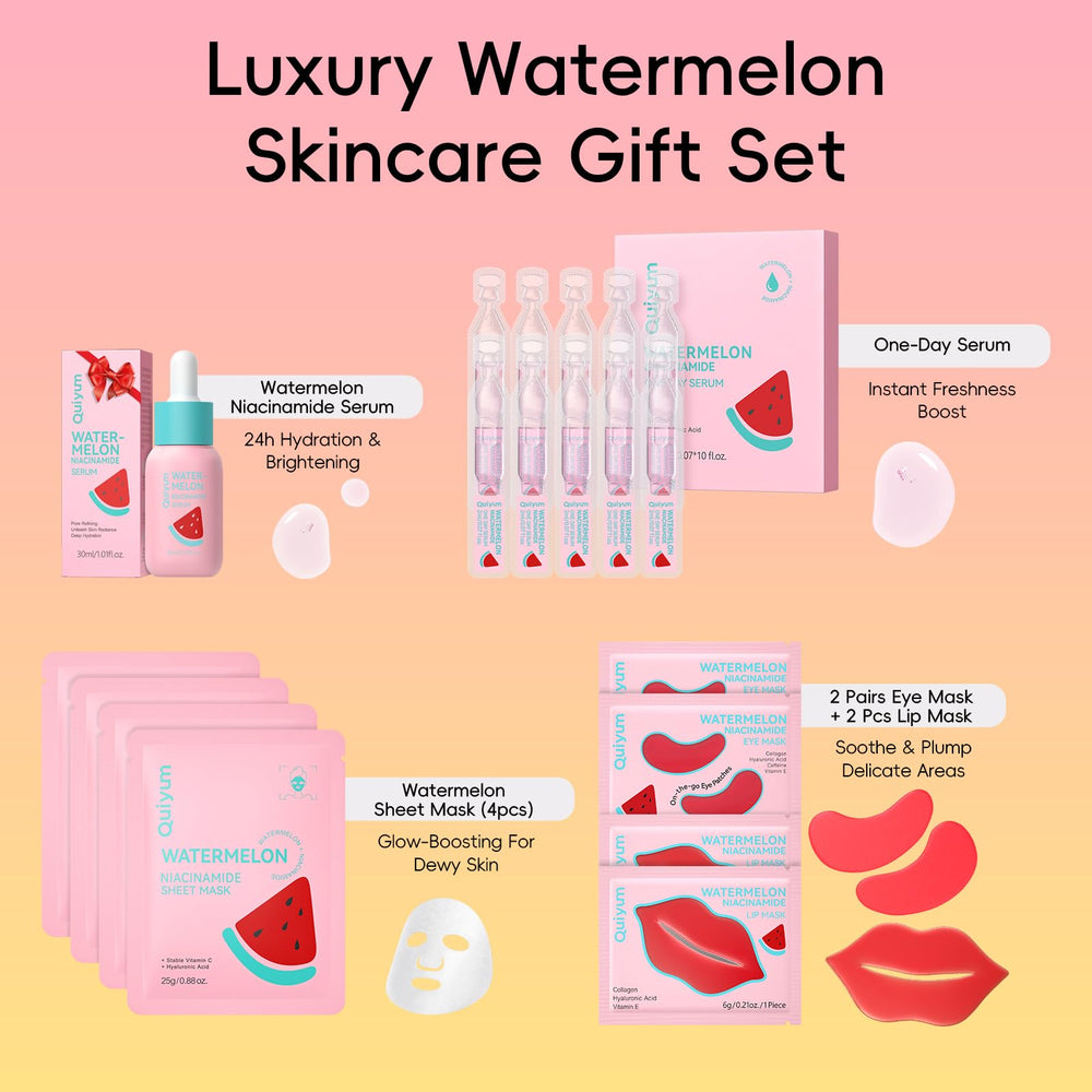 QUIYUM soft-fabric face masks ready for gentle daily hydration