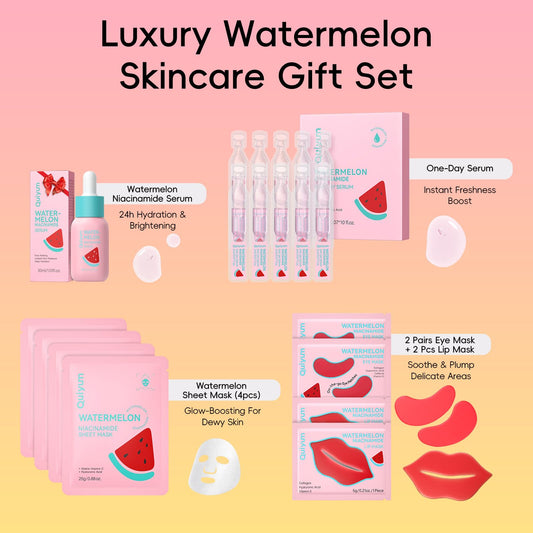 QUIYUM soft-fabric face masks ready for gentle daily hydration