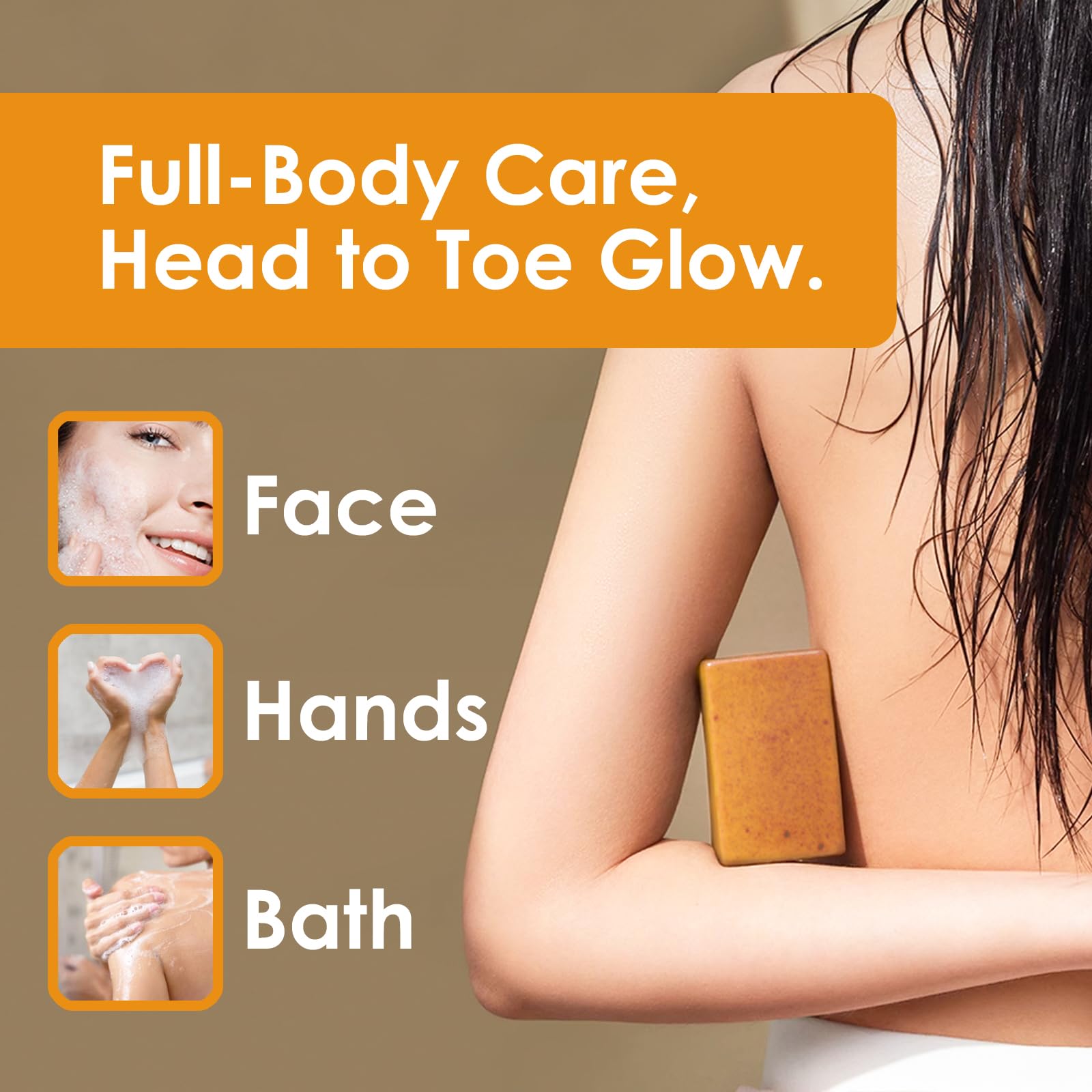 QVKZL Turmeric Oil Bottle provides daily nourishment for balanced skin.