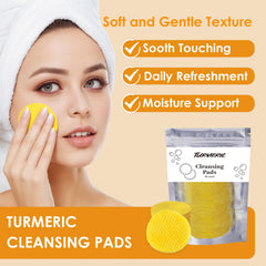 QVKZL Turmeric skincare set packaging is compact for travel and everyday use.