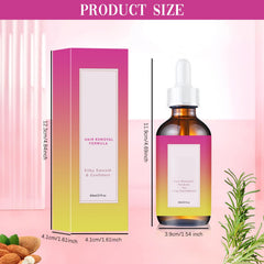 Qynar Rotundus Oil formula blends almond oil and aloe for moisture and care.