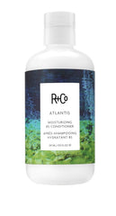 R-Co Atlantis bottle showing deep conditioning for dry hair after washing