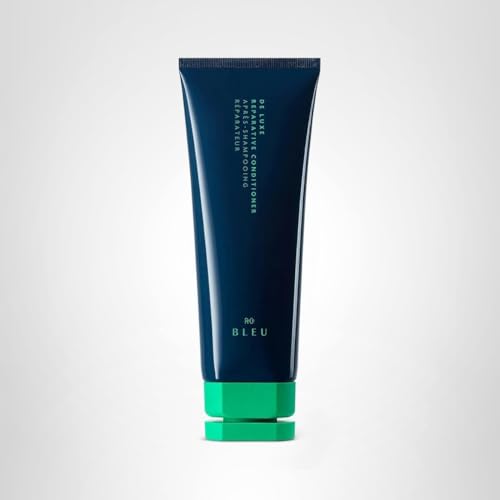 R+Co BLEU De Luxe conditioner application swirl on hair highlights detangling