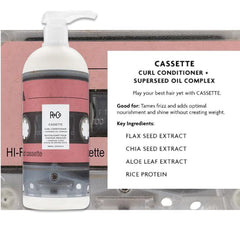 R+Co Cassette set packaging emphasizing the duo for defined curls.