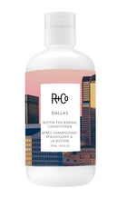 R+Co Dallas Biotin Thickening Conditioner bottle with weightless hydration for fuller hair