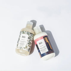 R+Co Dallas label front close-up confirms vegan and cruelty-free credentials