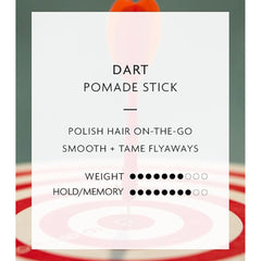 R+Co Dart Pomade Stick no-stick texture for light hold