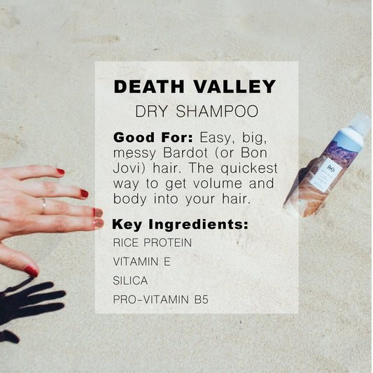 R+Co Death Valley two-pack packaging for travel-ready styling