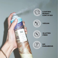 R+Co Death Valley Dry Shampoo Set 1.6oz bottle, travel-friendly size for on-the-go freshness.