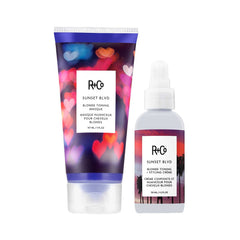 R+Co Sunset Blvd toning creme bottle for blonde toning and radiant shine