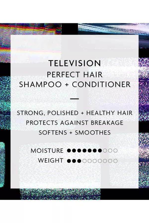 R+Co Television finished hairstyle shows natural shine and added volume.