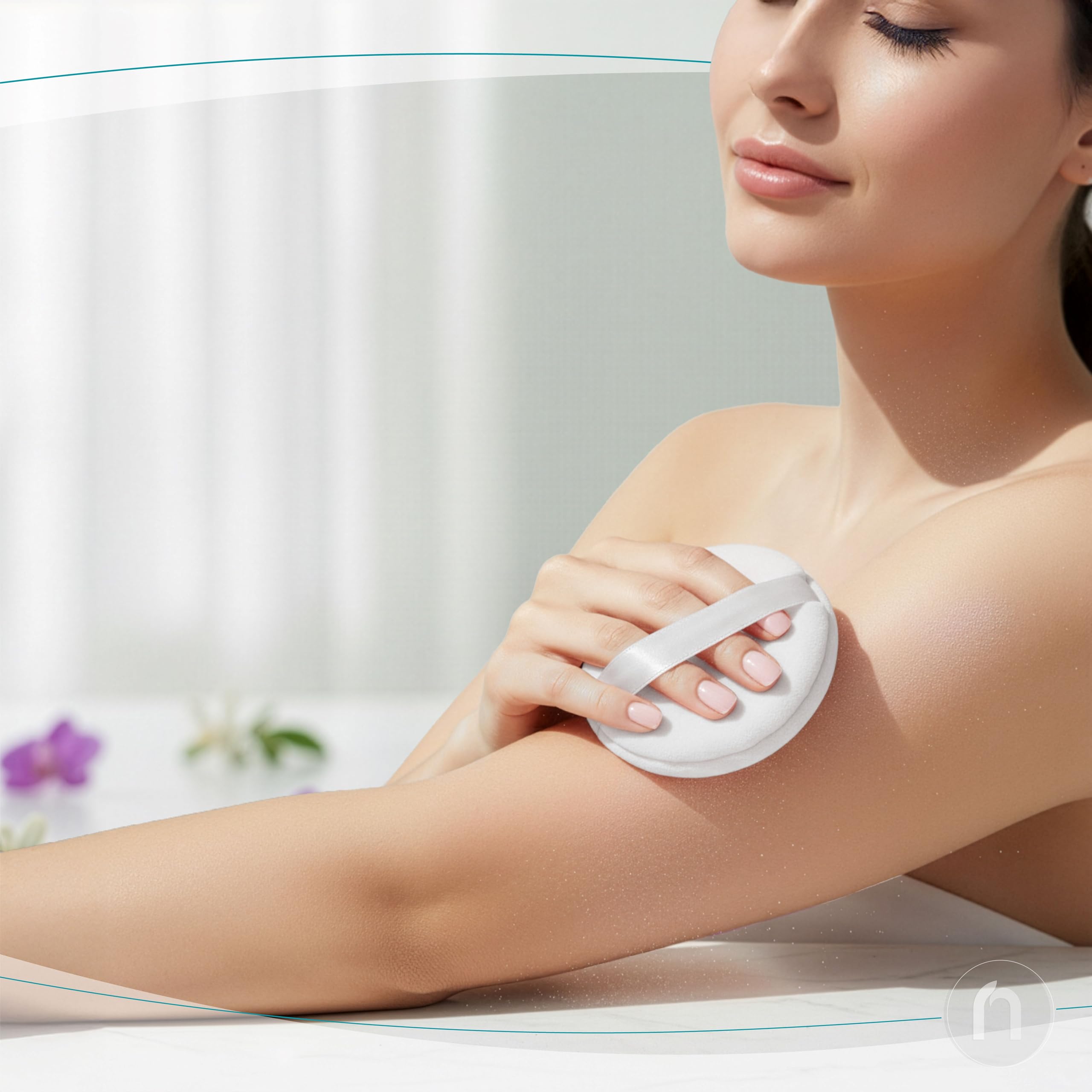 R-NEU two-pack 5oz body powder for long-lasting freshness