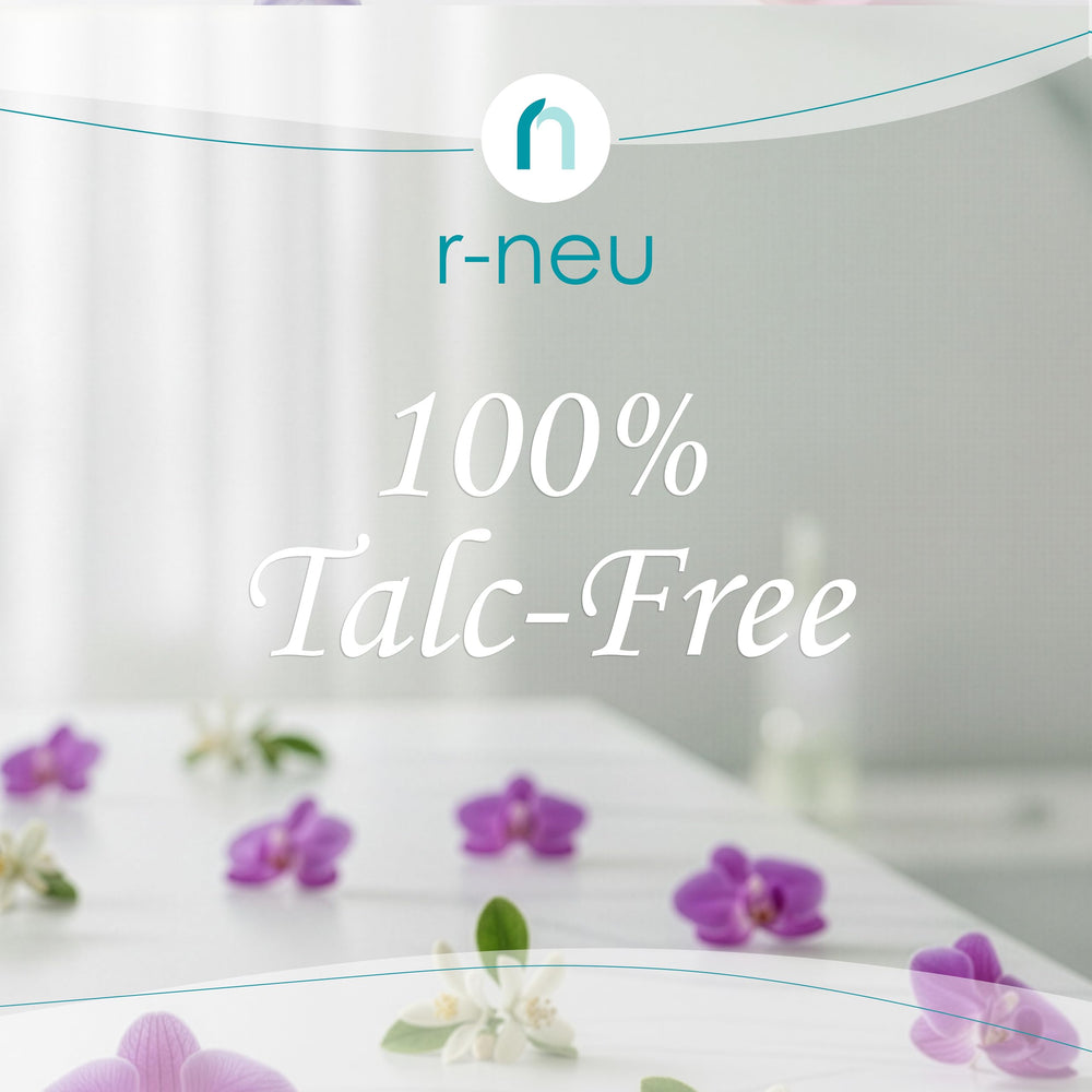 R-NEU talc-free luminous lemon scent powder for daily use