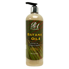 RA COSMETICS Batana Oil Leave-In Bottle provides lightweight moisture for soft, manageable hair.