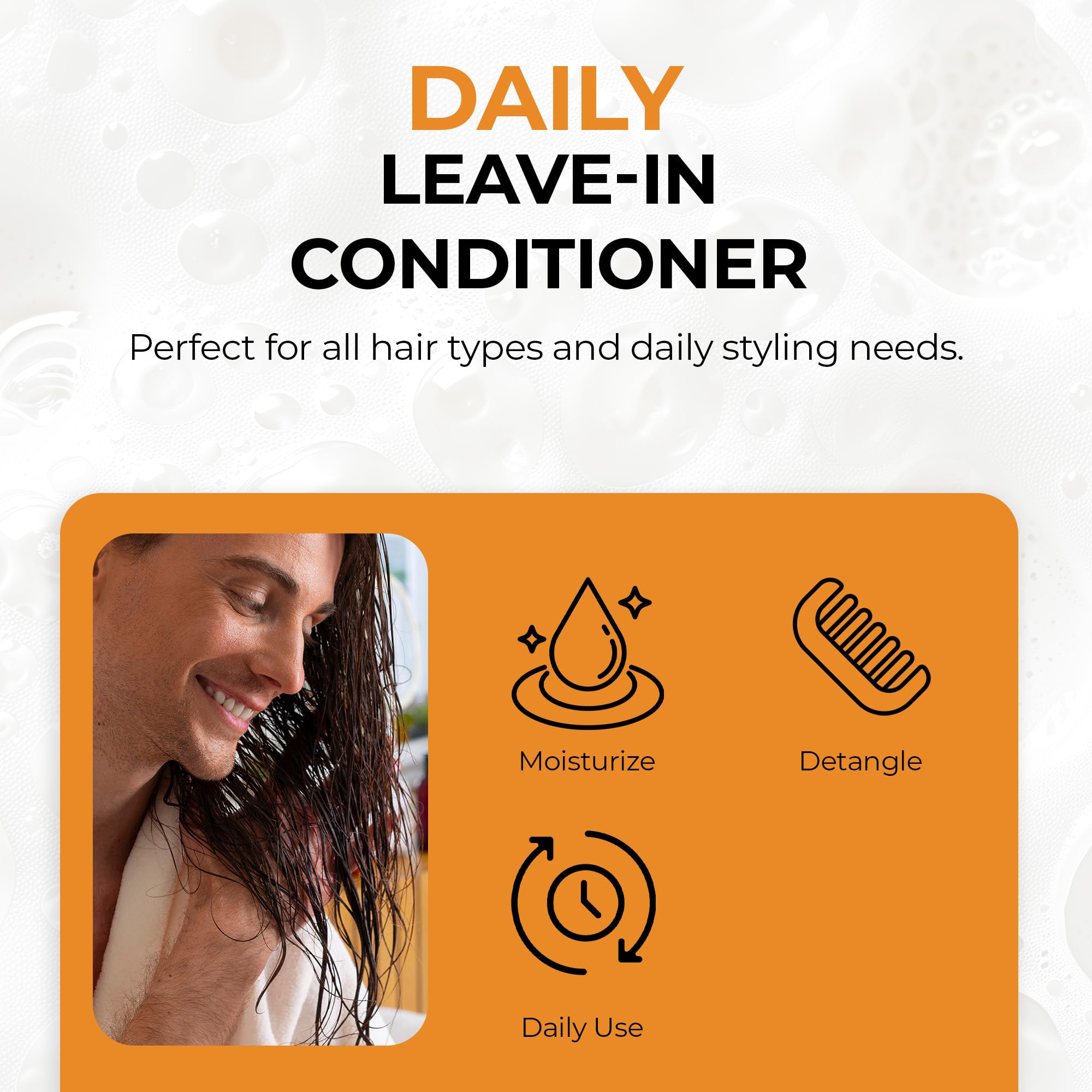 Frizz-control action helps hair stay smooth and shiny with RA COSMETICS Batana Oil.