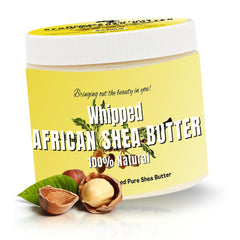 RA COSMETICS Pure Shea Butter unscented 12oz jar for daily hydration.