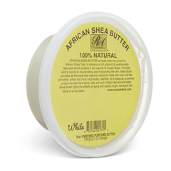 RA COSMETICS Ivory shea butter texture closeup highlights creamy, meltable consistency.
