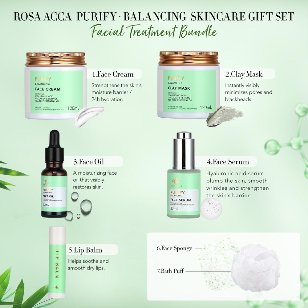 RA ROSA ACCA face cream bottle for daily hydration and smooth skin.