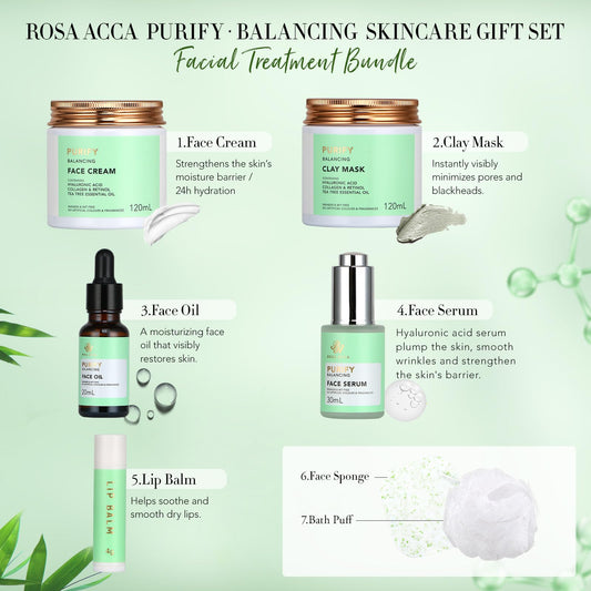 RA ROSA ACCA face cream bottle for daily hydration and smooth skin.