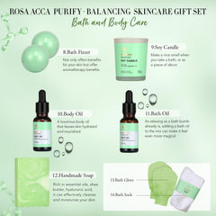 RA ROSA ACCA face serum bottle for quick hydration and luminous skin.
