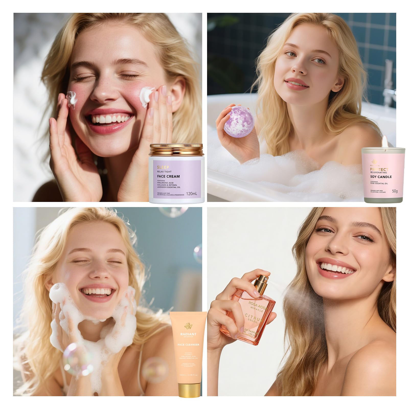 RA ROSA ACCA sheet masks pack for quick skin revitalization