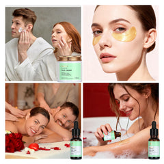 RA ROSA ACCA collagen under-eye mask packets for brightening and refreshed eyes.