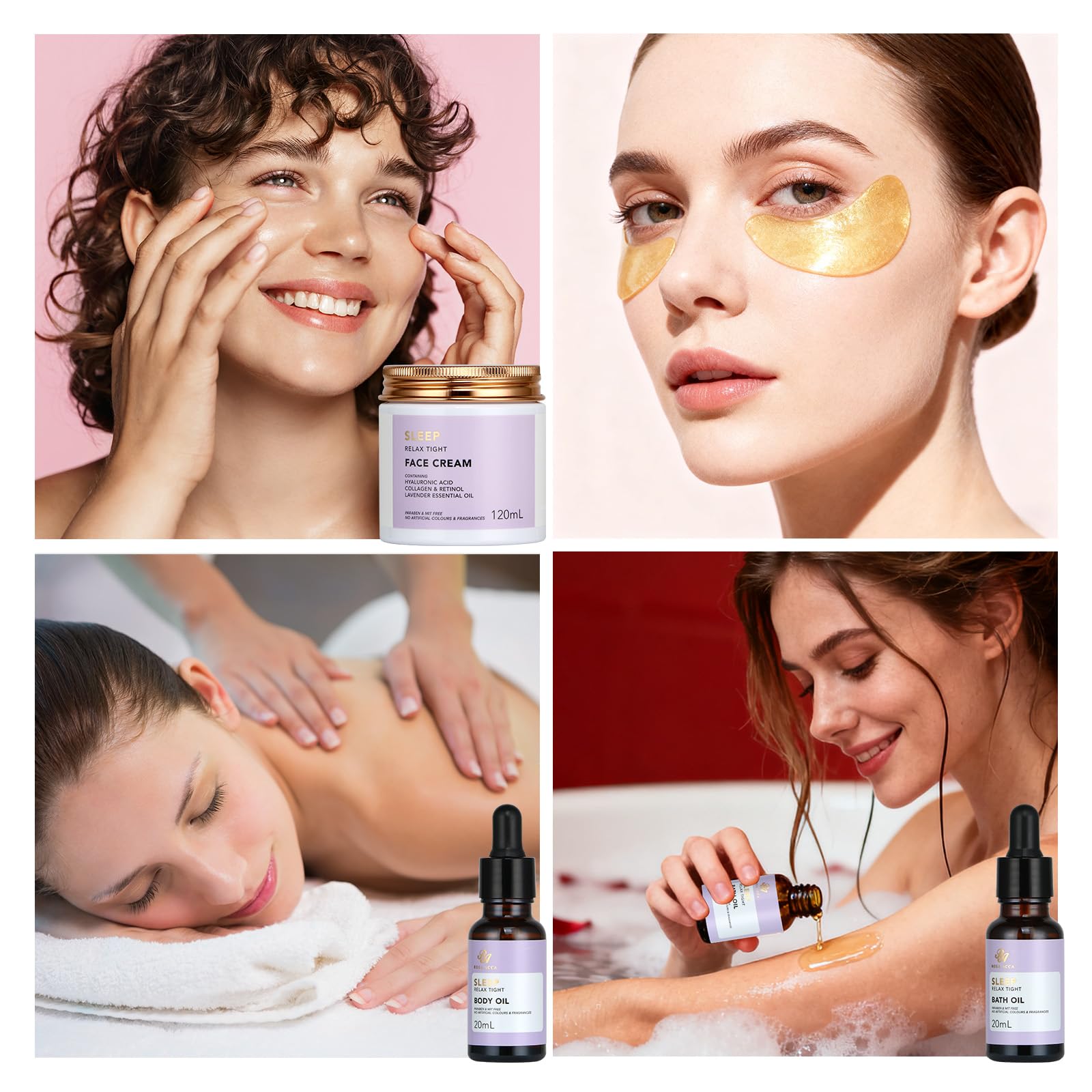 RA ROSA ACCA bath oil splash for spa-like relaxing moments
