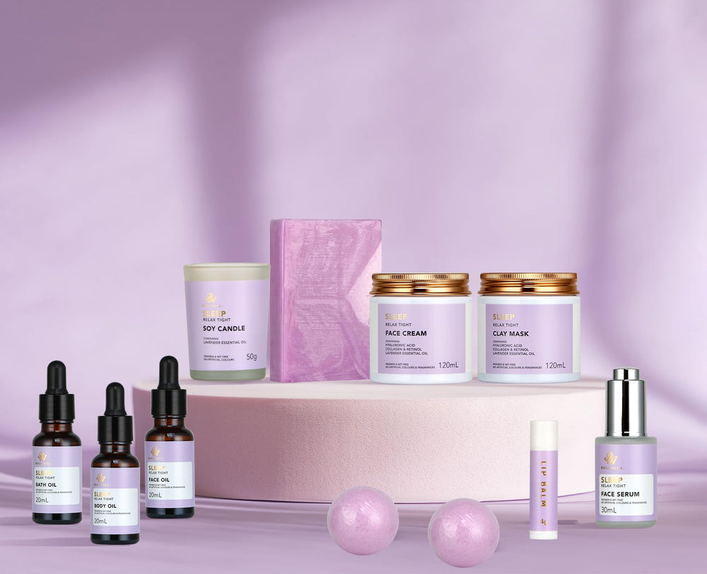RA ROSA ACCA eye masks and earplugs for spa-style rituals