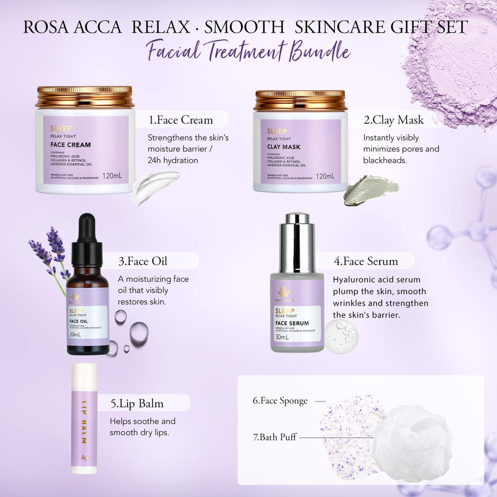 RA ROSA ACCA face cream on display for moisturized, smooth skin