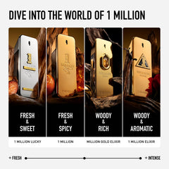 Rabanne 1 Million display photo ready for shelves and online listings.