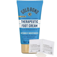 RadianceAura Signature foot cream bundle showing triple action relief for dry, cracked feet