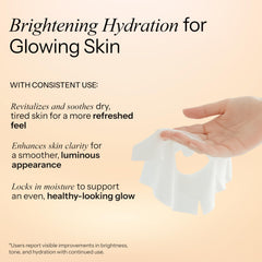 Radiant Aura essence application showing silky serum close-up