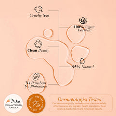 Radiant Aura serum on skin, yielding a subtle glow after absorption