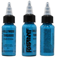 Radiant Colors Hollywood Turquoise ink ideal for shading and color transitions.