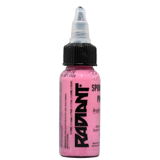 Radiant Colors Sprinkle Pink bottle for soft shading and pastel blending