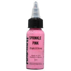 Radiant Colors Sprinkle Pink ink demonstrates smooth flow for precise lines
