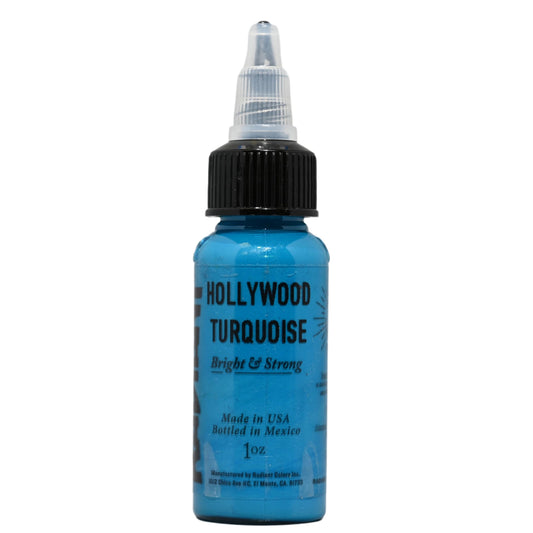 Radiant Colors Hollywood Turquoise ink used for precise shading and transitions.
