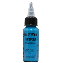 Radiant Colors Hollywood Turquoise ink used for precise shading and transitions.