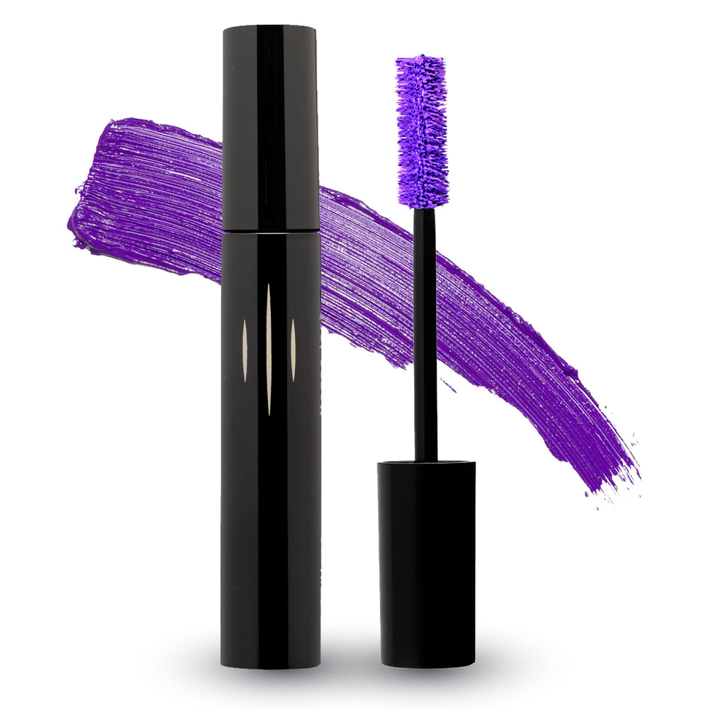 Radiant Pro Lengthening Mascara bottle shows bold color for dramatic eyes.