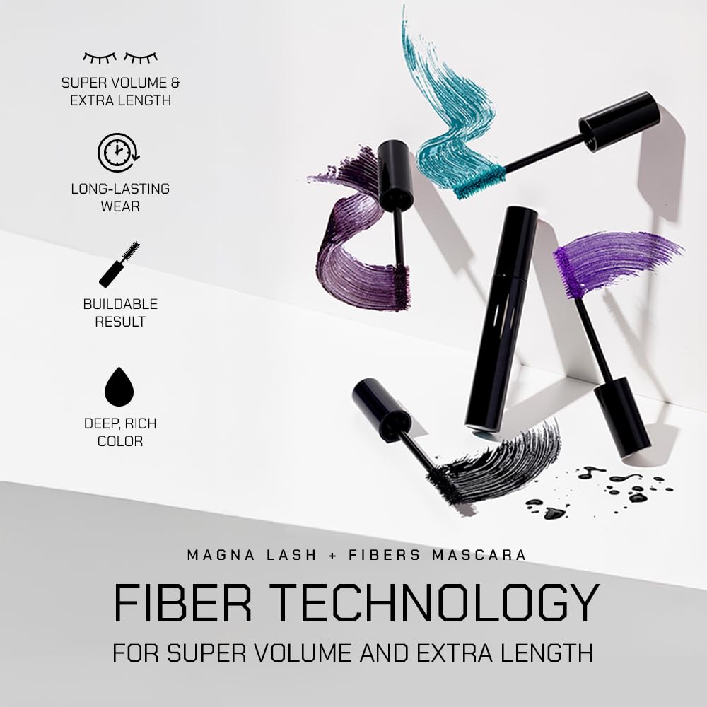 Radiant Professional Lengthening Mascara dual-bristle wand lifts and curls lashes