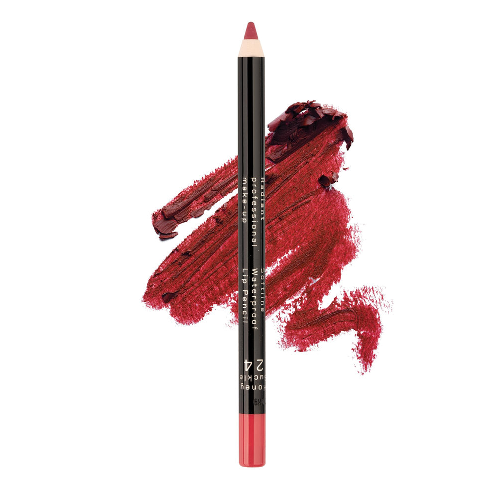 Radiant Professional Lip Liner Honeysuckle close-up demonstrates creamy texture for precise definition