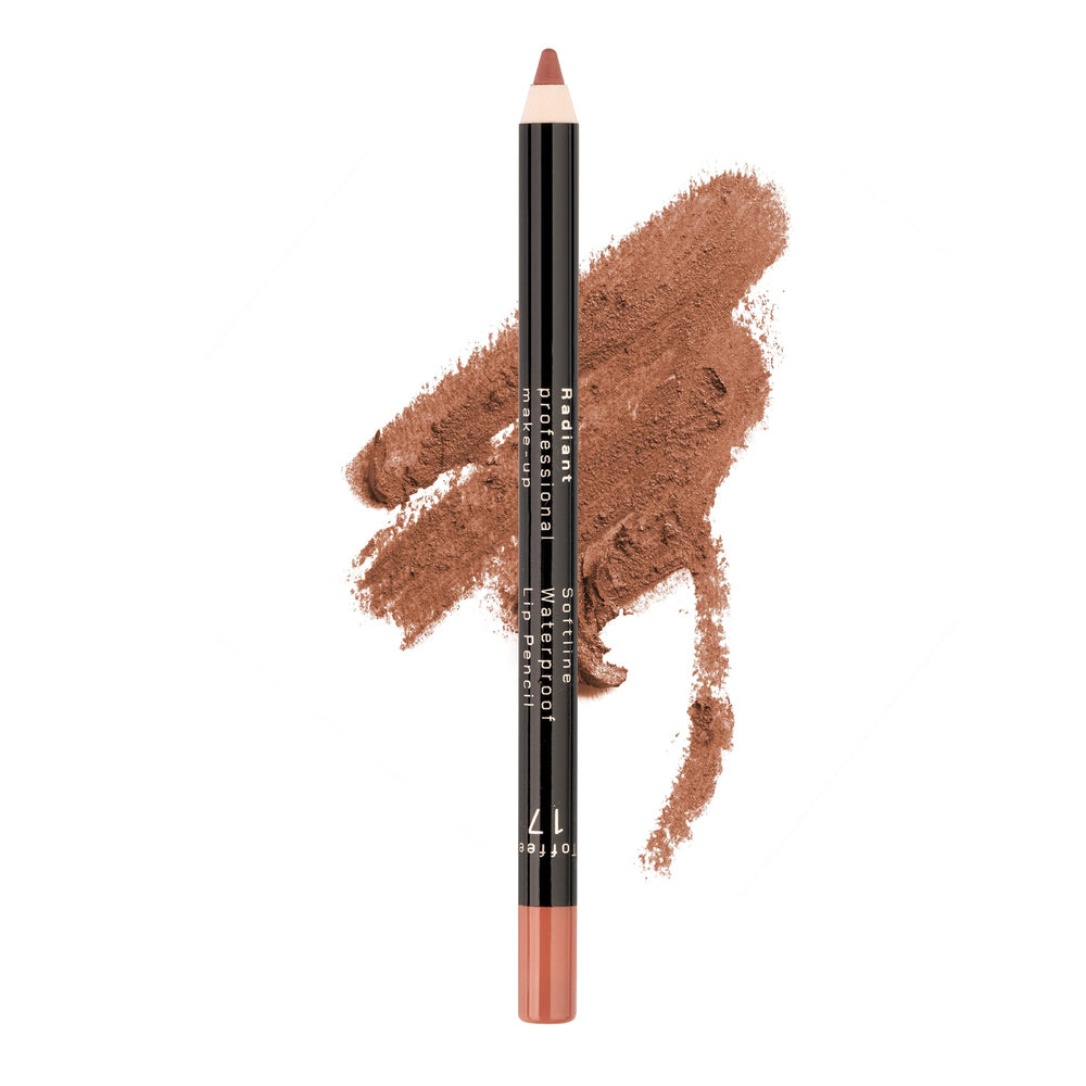 Radiant Professional Makeup Lip Liner Toffee close-up for precise definition and smooth application.