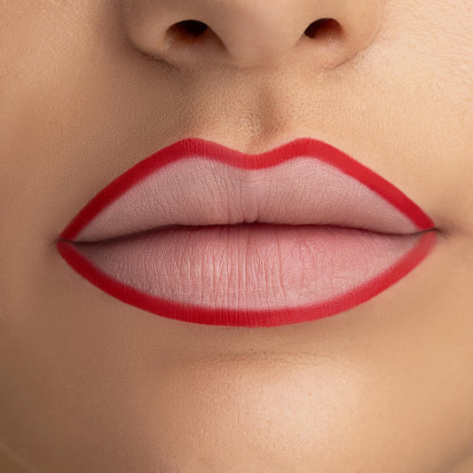 Radiant Prolipliner creamy texture close-up in Cherry for smooth application.