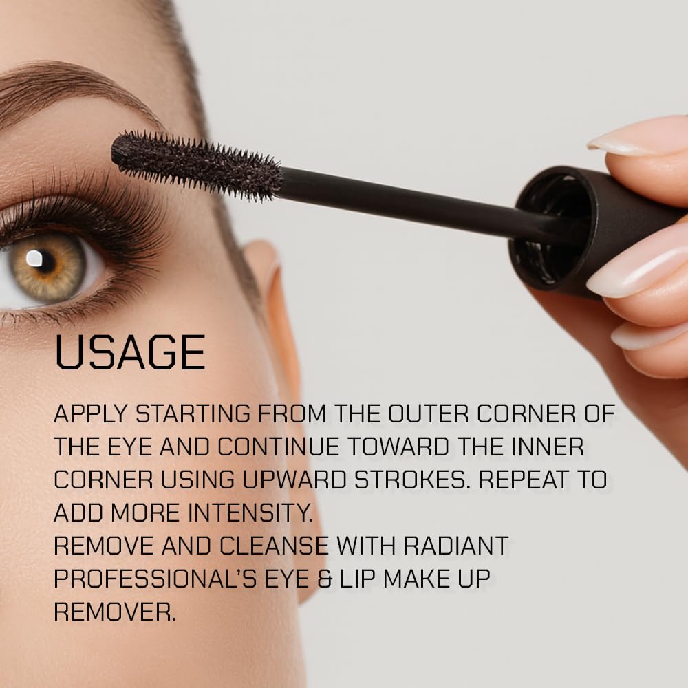 Natural finish from lightweight formula for soft, comfortable lashes