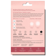 Rael 72-count patch pack provides convenient acne spot care.