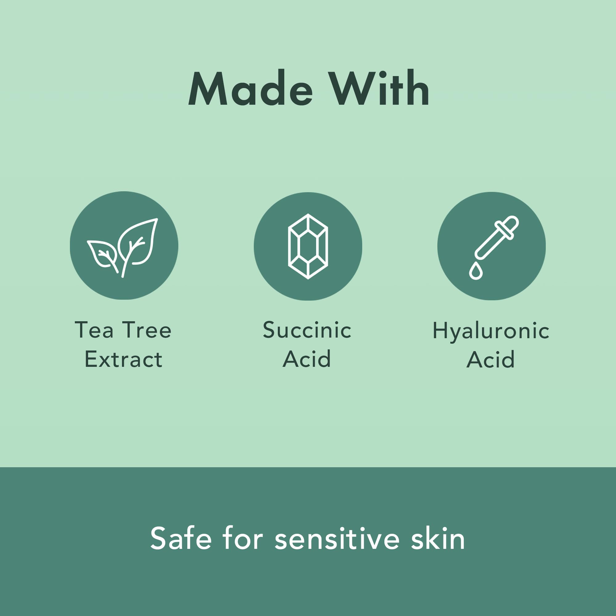 Rael patch with hyaluronic acid helps maintain moisture under the patch