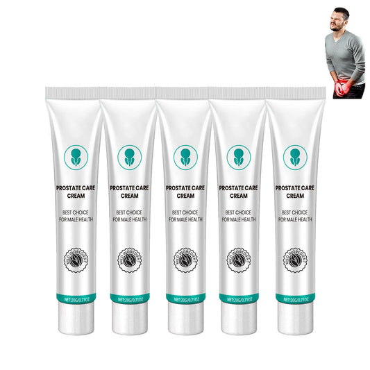 RAFZEG Prostate Relief Cream packaging showing compact design for daily care