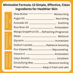 RaGaNaturals smooth glide demonstrates easy application.