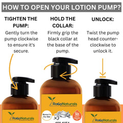 RaGaNaturals argan and avocado oils blend for lasting hydration.